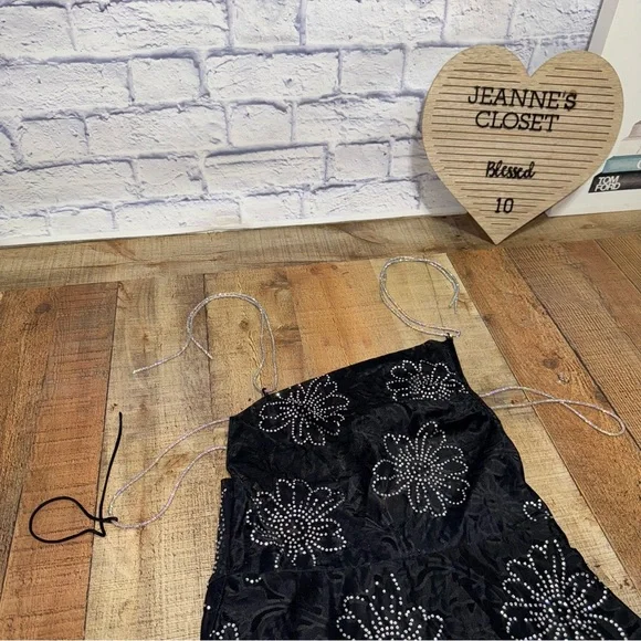 FOR LOVE & LEMONS crystal embellished PAMELA dress small - Picture 16 of 16